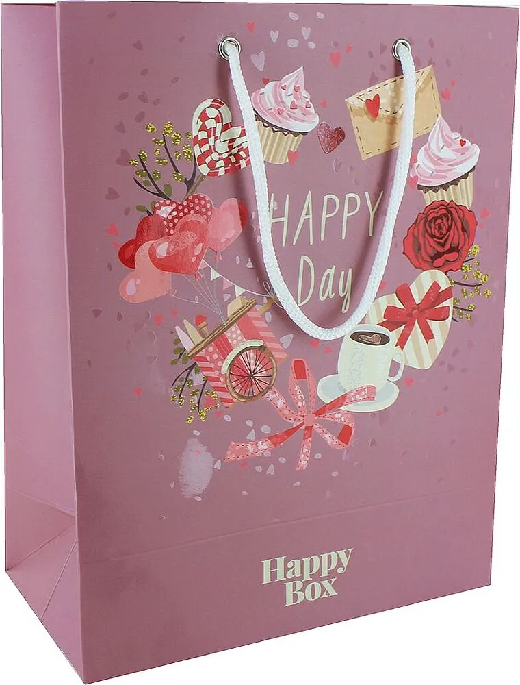 Նվերի տոպրակ "Happy Day" 1հատ