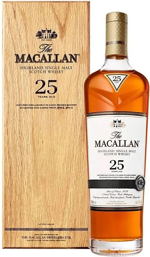 Վիսկի «Macallan 25» 0.7լ