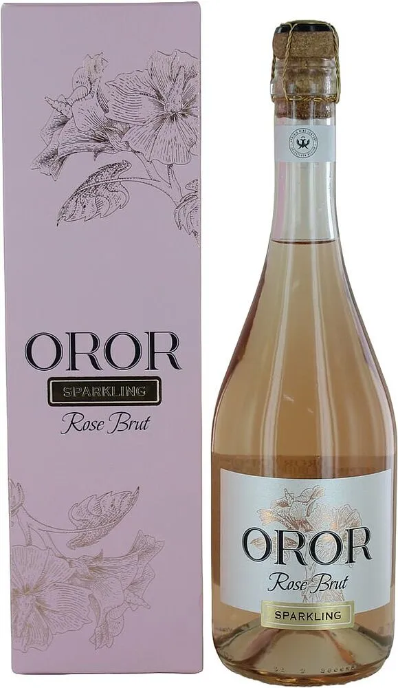 Փրփրուն գինի «Oror Rose Brut» 0.75լ