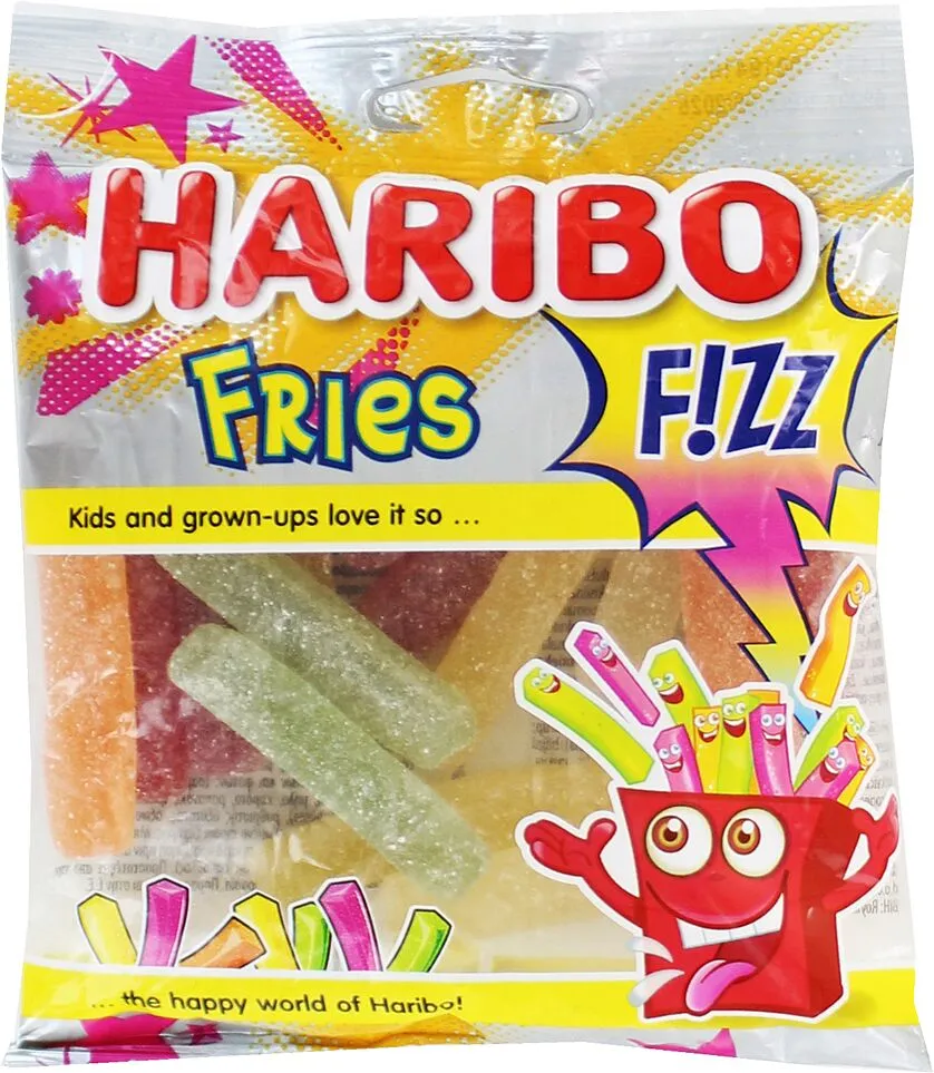 Դոնդողե կոնֆետներ «Haribo Fries» 100գ