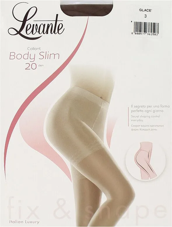 Զուգագուլպա բրոնզագույն «Levante Body Slim 20 Den N3»