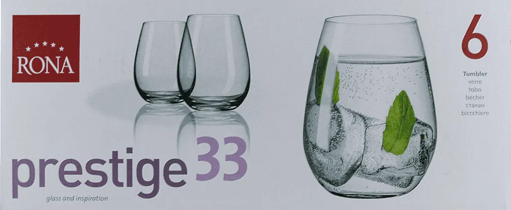 Բաժակ «Rona Prestige» 6 հատ
