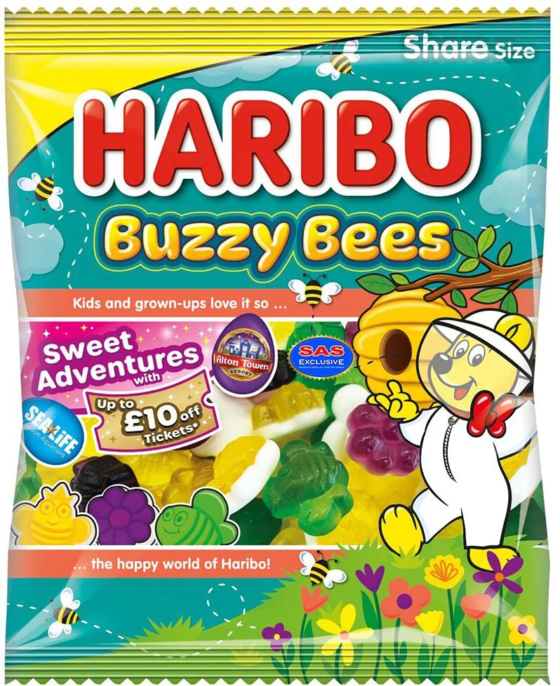 Դոնդողե կոնֆետներ «Haribo Buzzy Bees» 140գ
