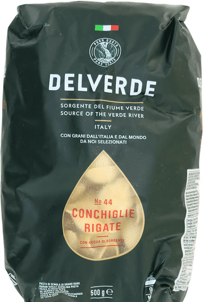 Մակարոն «Delverde Conchiglie Rigate №44» 500գ
