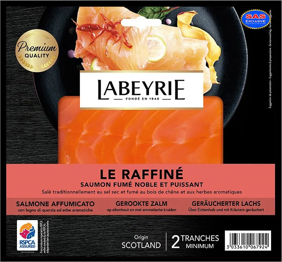 Սաղմոն ապխտած «Labeyrie» 75գ