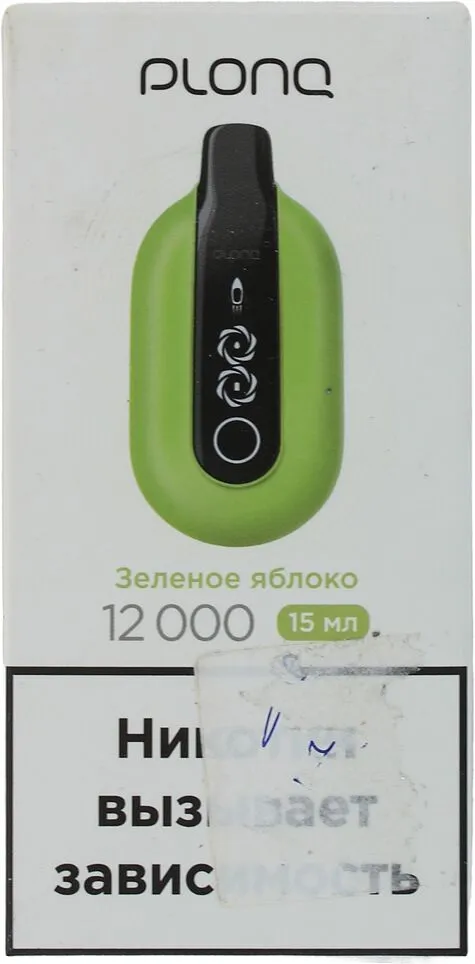Էլեկտրական ծխախոտ խնձորի «Plonq» 12000 ծուխ