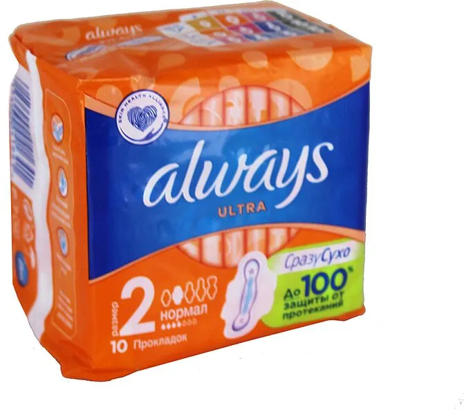 Միջադիրներ «Always Ultra Normal Plus» 10հատ