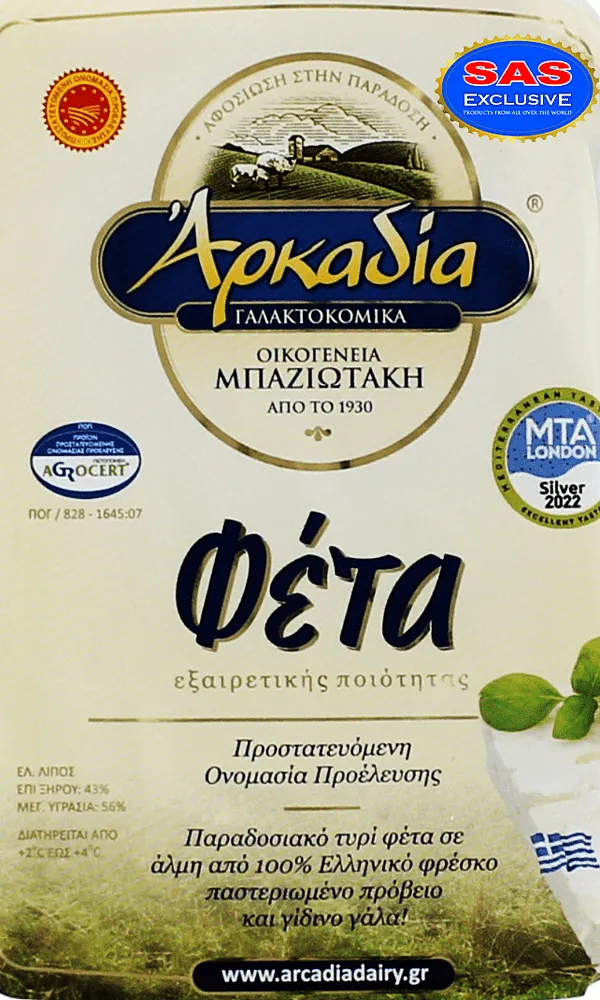 Պանիր ֆետա «Arkadia» 400գ
