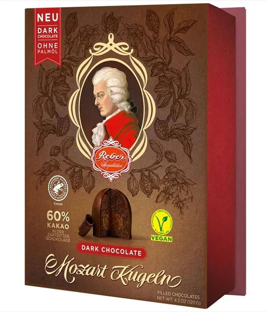 Շոկոլադե կոնֆետների հավաքածու «Mozart Kugeln Reber» 120գ
