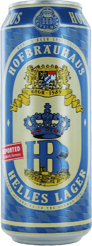 Գարեջուր «Hofbrauhaus HB» 500մլ