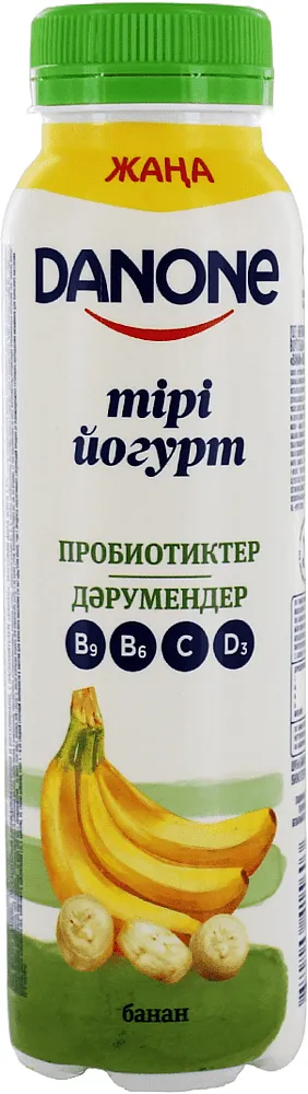 Յոգուրտ ըմպելի բանանի «Danone» 270գ, յուղայնությունը` 1.2%