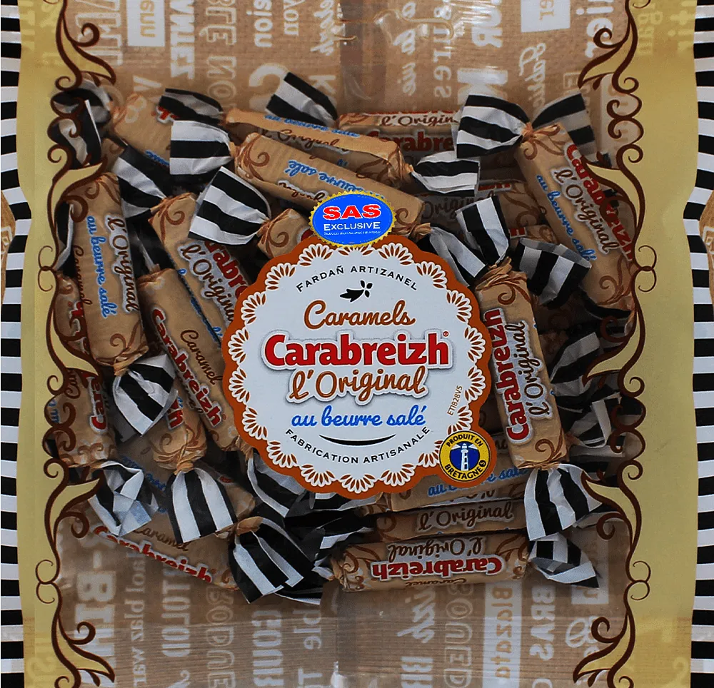 Կոնֆետներ աղի կարամելային «Carabreizh» 150գ