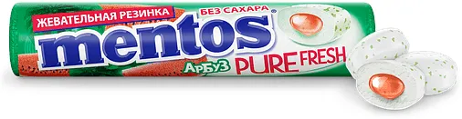 Մաստակ ձմերուկի «Mentos Pure Fresh» 15.5գ