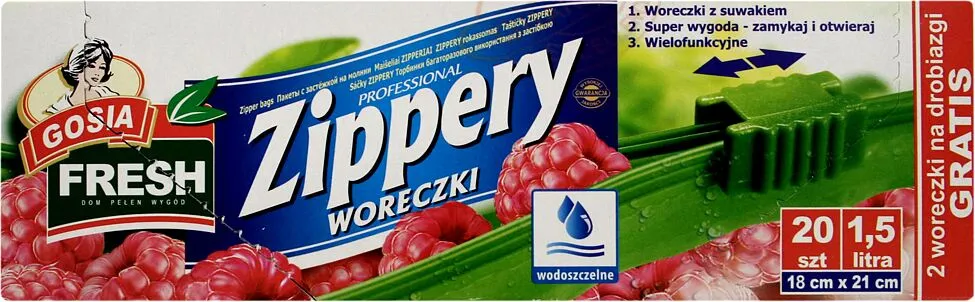 Սննդի պահպանման տոպրակներ «Gosia Fresh» 20հատ