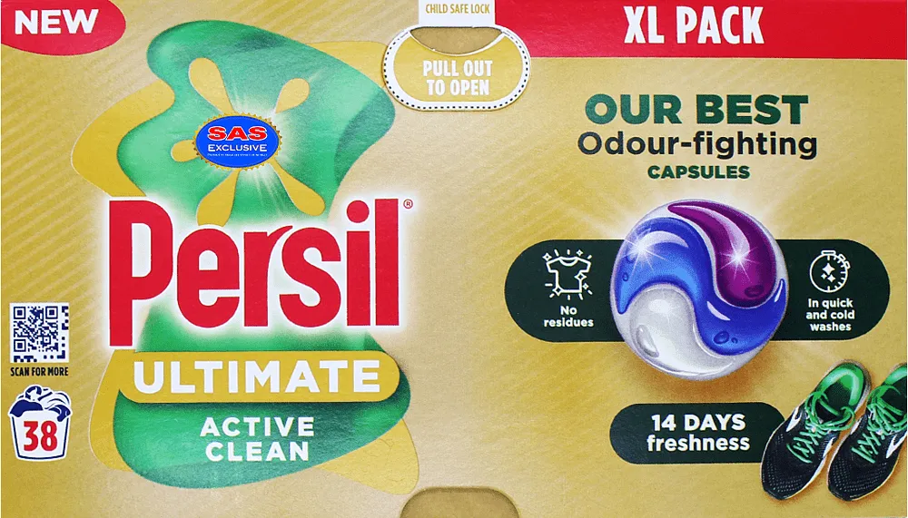Լվացքի պարկուճներ «Persil Ultimate» 38 հատ