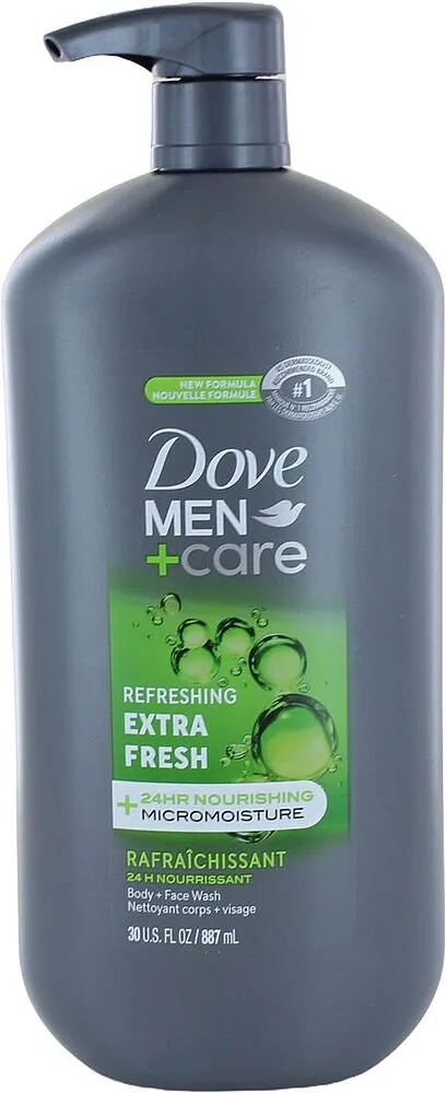 Լոգանքի գել «Dove Men+Care Extra Fresh» 887մլ