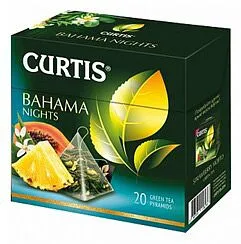 Թեյ կանաչ «Curtis Bahama Nights» 20*1.7գ