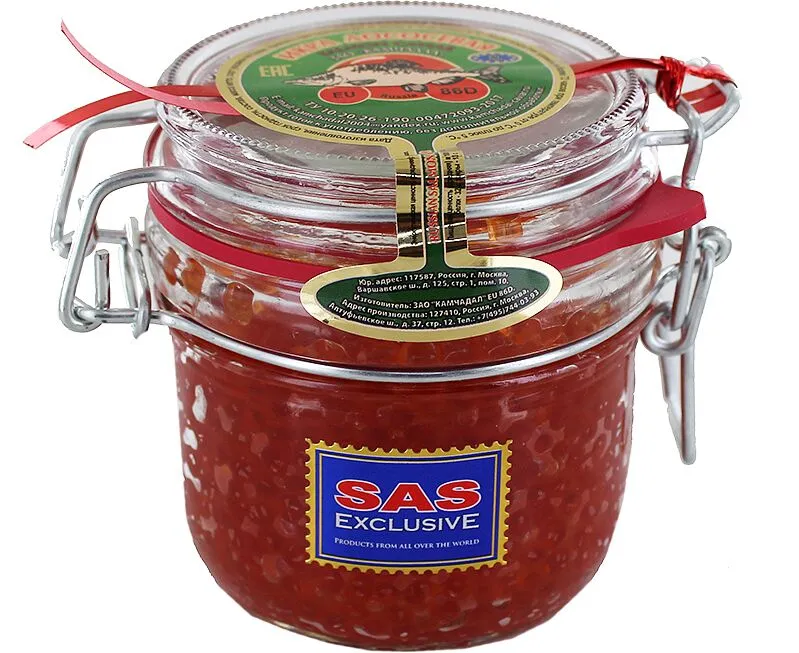 Ձկնկիթ կարմիր «Kamchadal» 200գ