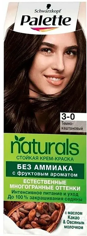 Մազի ներկ «Palette Naturals N3-0»
