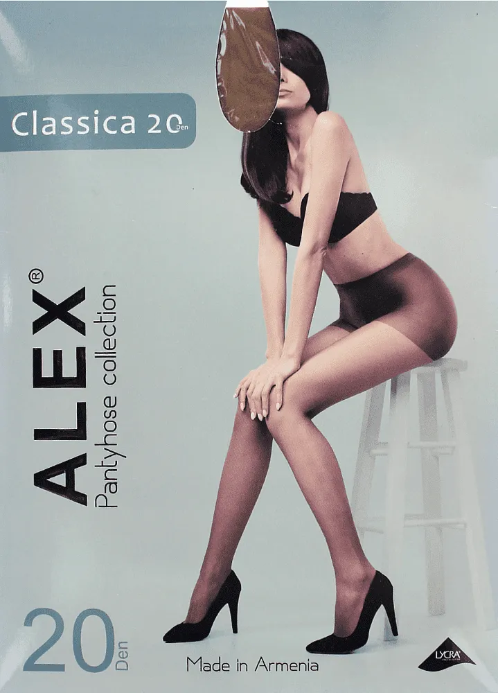 Զուգագուլպա բրոնզագույն «Alex Classica 20 Den N5»