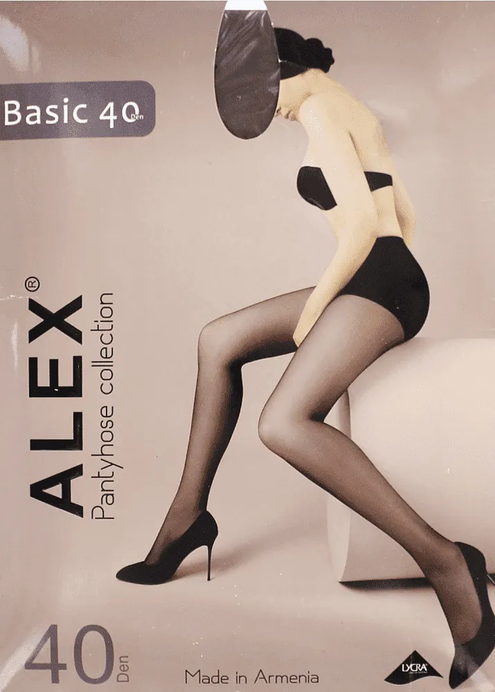 Զուգագուլպա մոկկա «Alex Basic 40 Den N2»