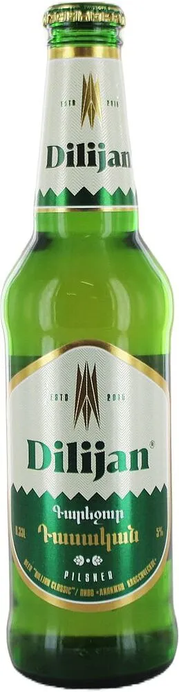 Գարեջուր «Դիլիջան Դասական» 0.33լ