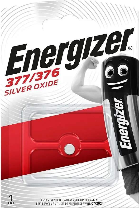 Էլեկտրական մարտկոց «Energizer Silver Oxide 377/376 AG4» 1 հատ