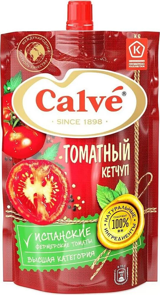 Կետչուպ տոմատի «Calve» 350գ