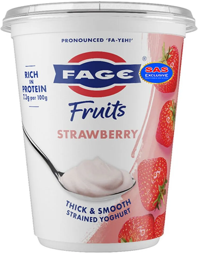 Յոգուրտ ելակի «Fage Fruits» 380գյուղայնությունը՝ 2.9%