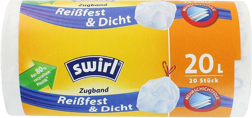 Աղբի տոպրակներ «Swirl» 20լ