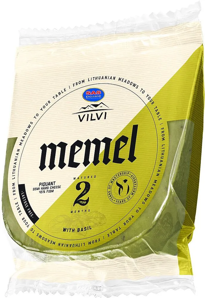 Պանիր կիսապինդ «Vilvi Memel» 180գ