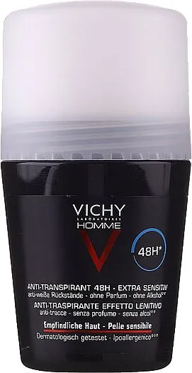 Հակաքրտինքային միջոց գնդիկով «Vichy Homme» 50մլ