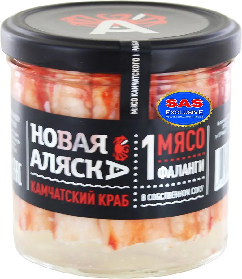 Կրաբ սեփական հյութում «Новая Аляска» 330գ