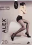 Զուգագուլպա սև «Alex Basic 20 Den N2»