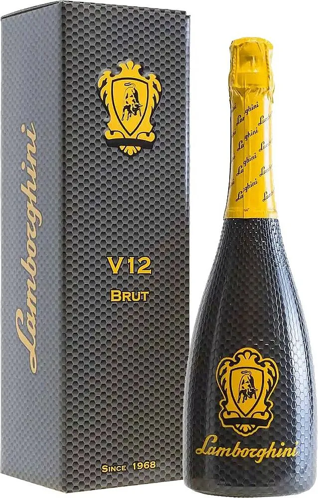 Փրփրուն գինի «Lamborghini Brut Pinot Chardonnay» 0.75լ