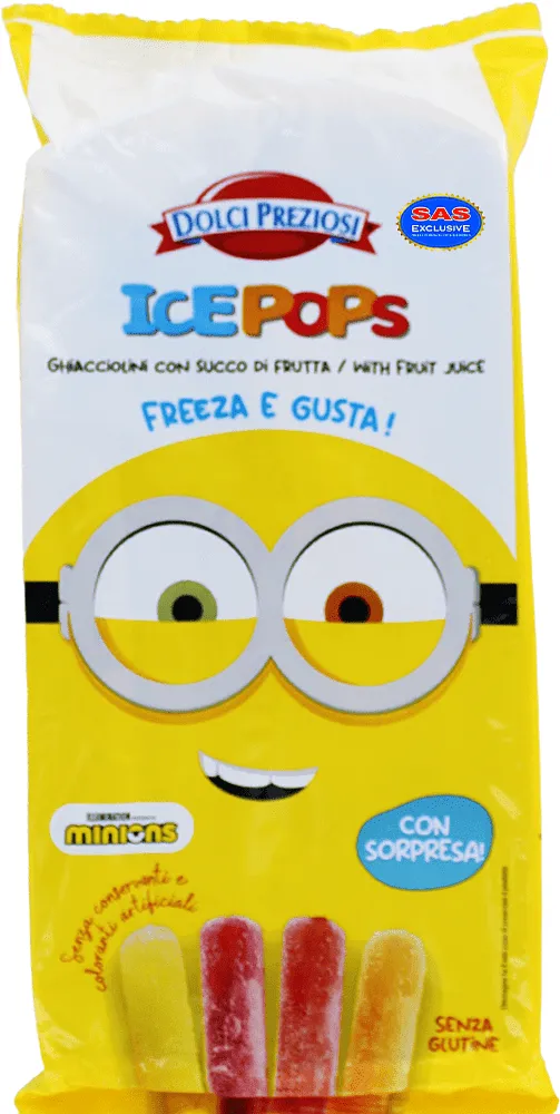 Սառույց մրգային «Dolchi Preziosi Minions» 400մլ
