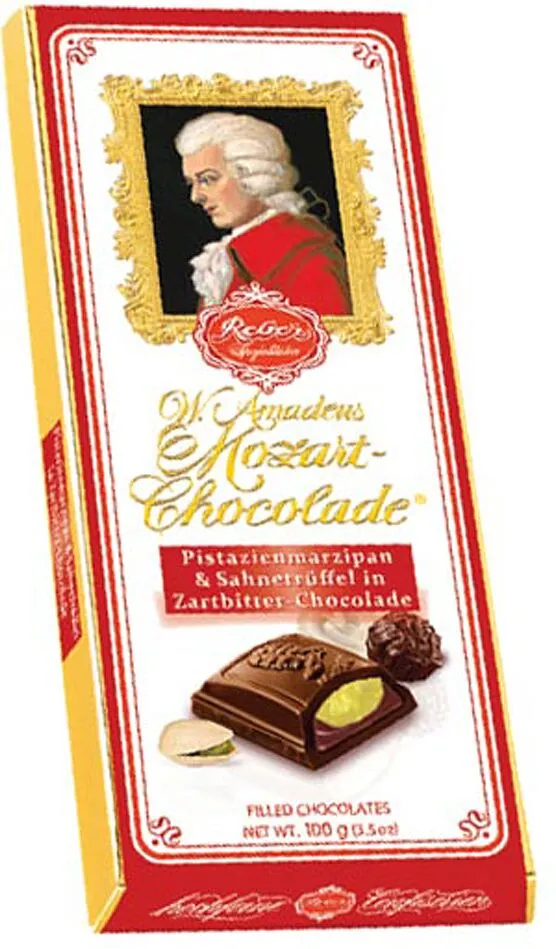 Շոկոլադե սալիկ «Mozart» 100գ
