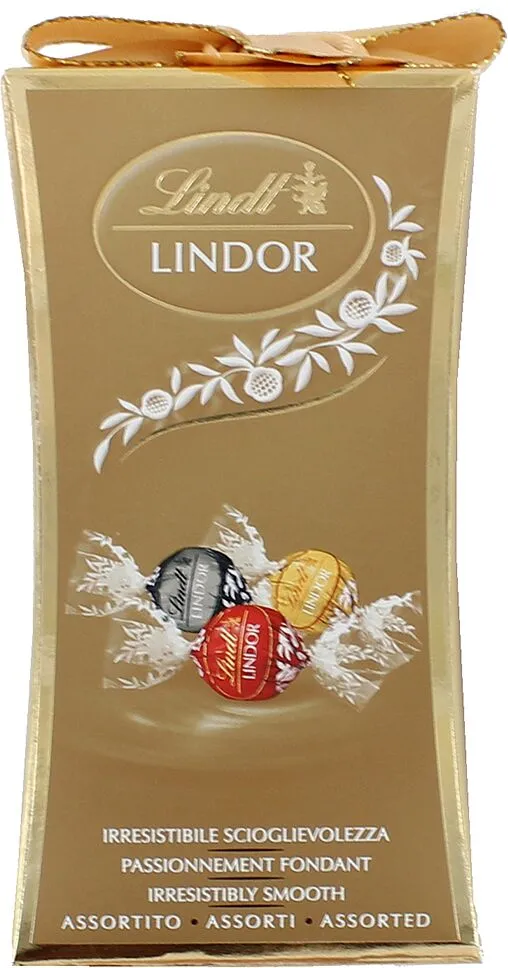 Շոկոլադե կոնֆետների հավաքածու «Lindt Lindor» 75գ

