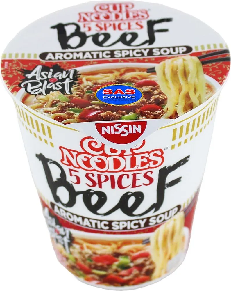 Լապշա տավարի «Nissin» 65գ