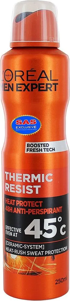 Հակաքրտինքային աէրոզոլային միջոց «L'Oreal Men Expert Thermic Resist» 250մլ 