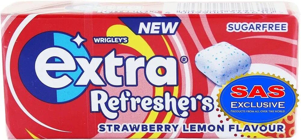 Մաստակ «Wrigley's Extra Refreshers» 15.6գ Ելակ և Կիտրոն