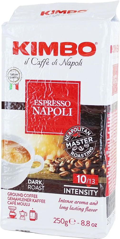 Սուրճ էսպրեսսո աղացած «Kimbo Espresso Napoletano» 250գ