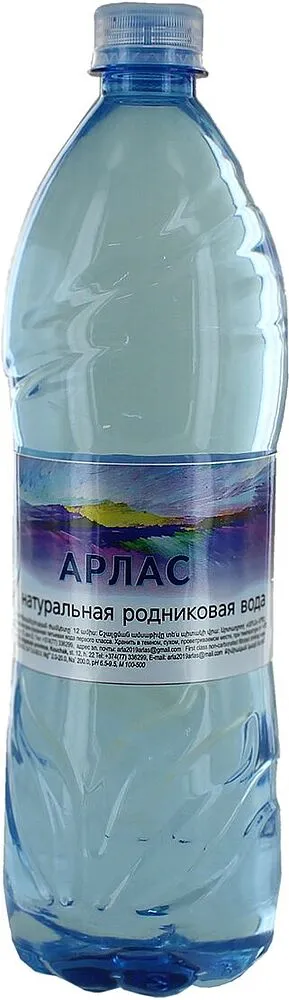 Աղբյուրի ջուր «Արլաս» 1լ