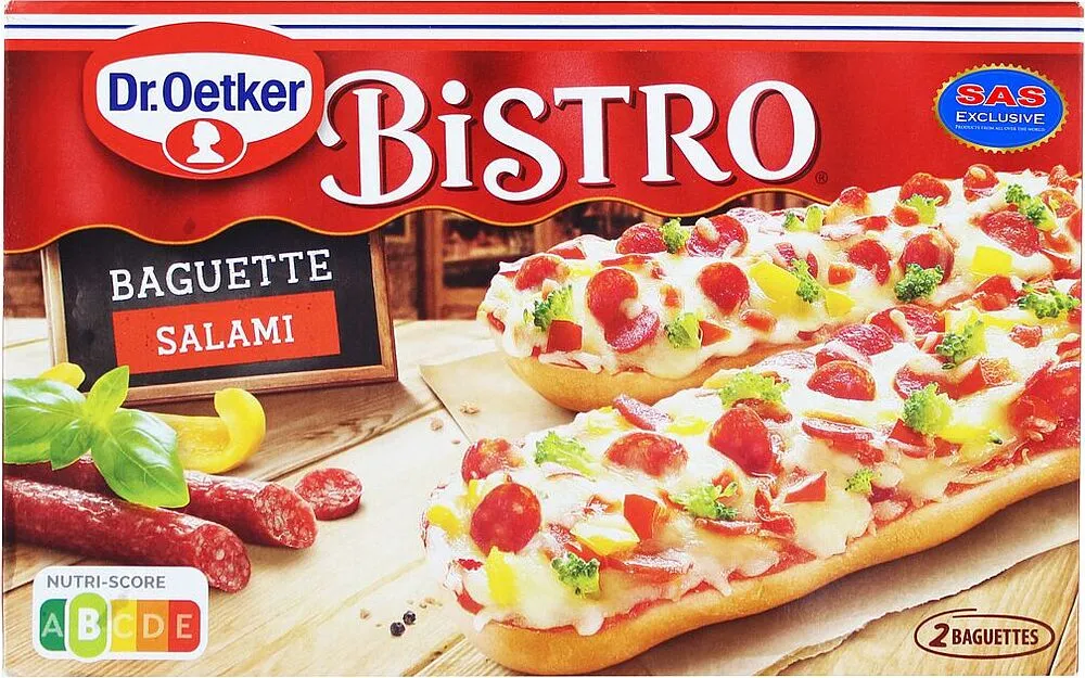 Բագետ սալյամիով «Dr.Oetker Bistro» 250գ