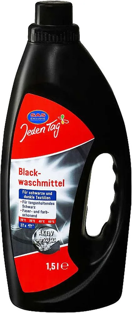 Լվացքի գել «Jeden Tag» 1.5լ Սև