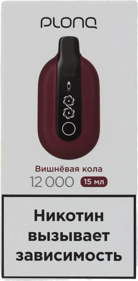 Էլեկտրական ծխախոտ բալի և կոլայի «Plonq» 12000 ծուխ