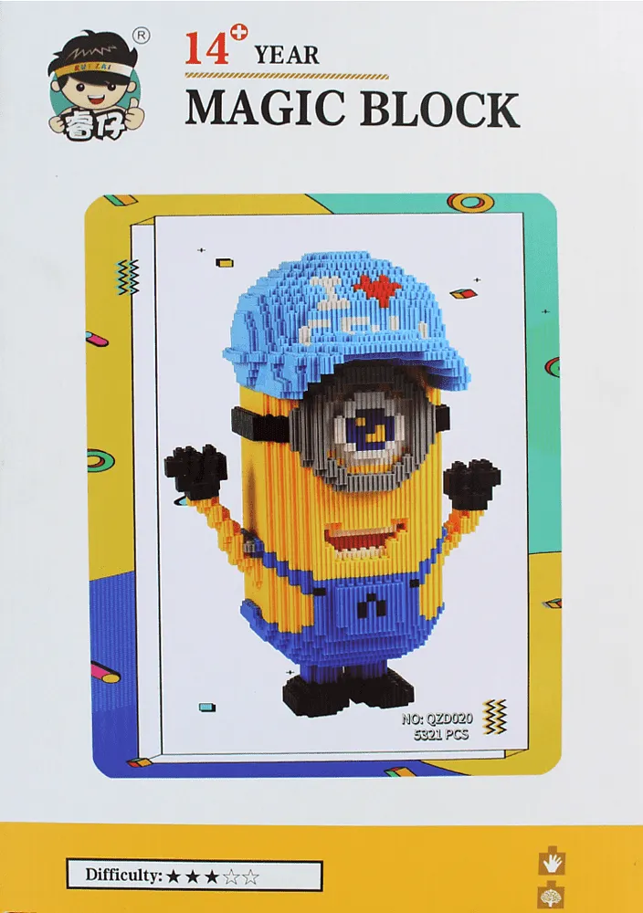 Խաղալիք-կոնստրուկտոր «Magic Block Minion»
