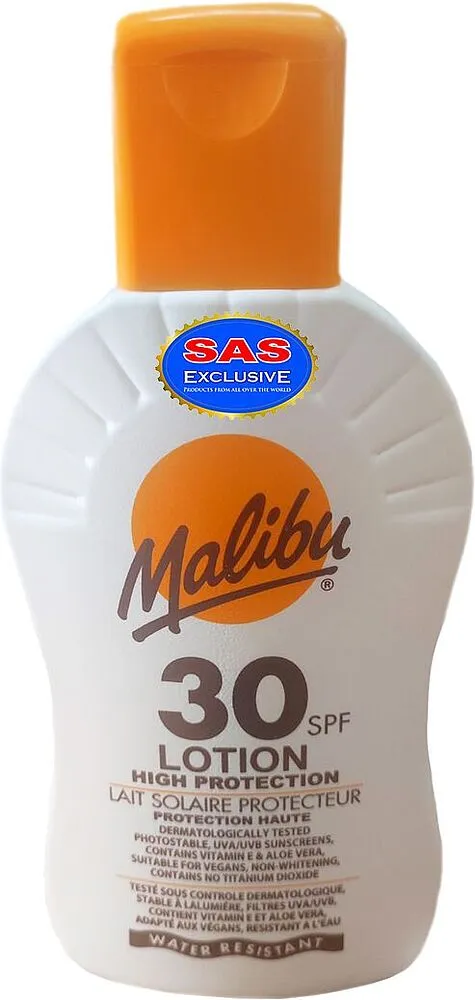 Արևապաշտպան լոսյոն «Malibu 30 SPF» 200մլ