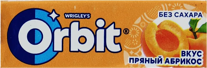 Մաստակ ծիրանի «Orbit» 13.6գ
