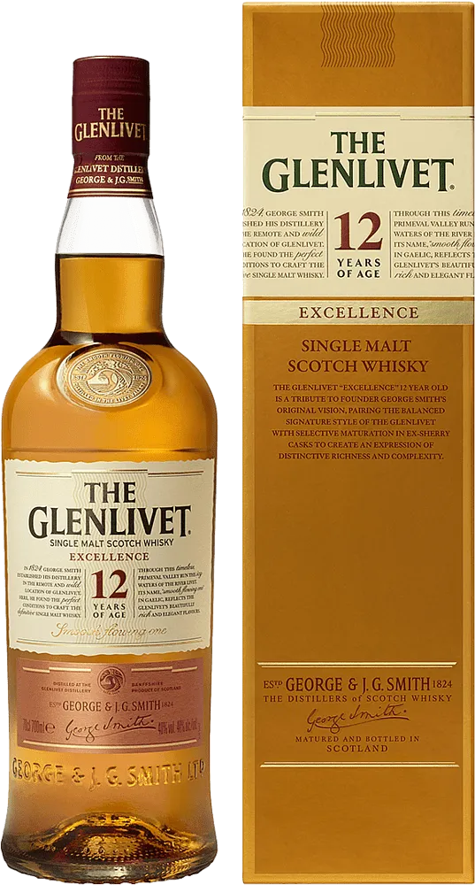 Վիսկի «The Glenlivet 12» 0.7լ 